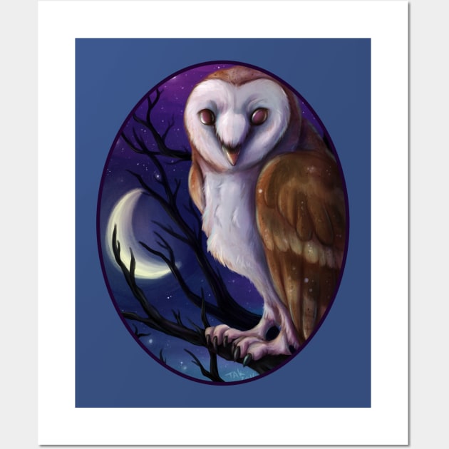 Night Owl Wall Art by TaksArt